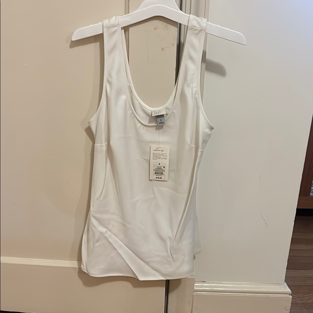 Target A New Day White Tank Top Size Small